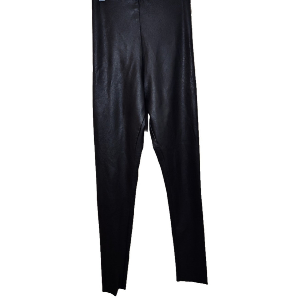 Commando‎ Faux Leather Black Women's Leggings Size Small